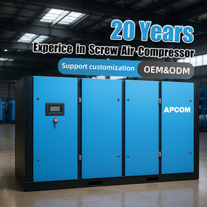 Compresseurs d'air à vis à fréquence variable certifiés UL 160 185 200 250 280 315 355 400 kW 6 7 8 10 bars Faible bruit Refroidissement par air - Product Image 5