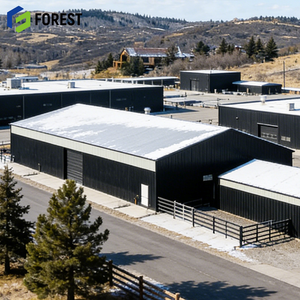 โรงงานผลิตโครงสร้างเหล็กกล้าคาร์บอน Q355B แบบกำหนดขนาดเอง ชุบกัลวาไนซ์แบบจุ่มร้อน ทนทานต่อแผ่นดินไหว - Product Image 1