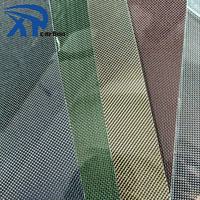 Plaque en tissu de fibre de carbone métallique tissée haute résistance 3K (style uni/twill)
