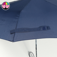 Parapluie en carton à ouverture et fermeture automatique, boîte PDQ 21 pouces, 3 sections, 12/24 pièces