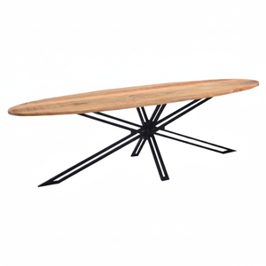 2024 Industrial Solid Wood Lift <b>Tables</b> Metal Crafts Legs <b>Dining</b> Room Sets for Living Room Restaurant Furniture Outdoor Use - Product Image 2