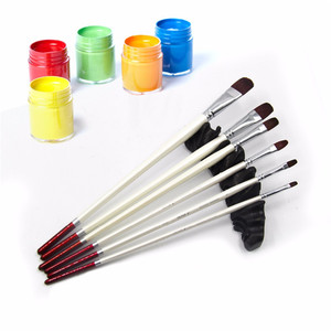 Pennelli per Artisti Yihuale con Punte in Nylon Sintetico per Pittura Acrilica, a Olio e Acquerello, Materiali Artistici - Product Image 5