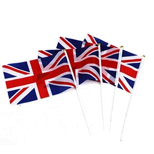 Trouver une expédition rapide au Royaume-Uni tous les comtés bâton Mini petit drapeau agitant à main pour les décorations de Festival de fête de défilé de Sport - Product Image 2