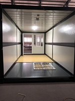 Maison préfabriquée pliable mobile à montage rapide, conteneur de camping épaissi pour usage en appartement