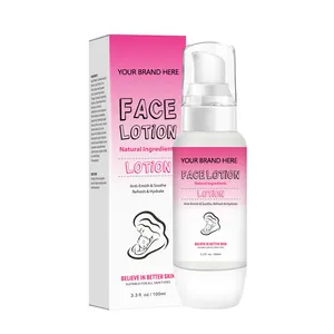 Etiqueta privada Ingredientes naturales Mujer embarazada Calmar el acné Eliminar antienvejecimiento Loción facial hidratante Crema facial