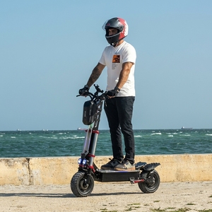 Scooter Eléctrico para Adultos de 60V con Doble Motor, Batería de 38Ah, Alcance de 120km, Suspensión Completa Hidráulica, Velocidad Máxima de 80km/h - Product Image 3