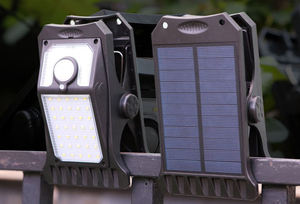 キャンプパティオヤード用屋外セキュリティクリップランプモーションセンサーLEDソーラー街路灯 - Product Image 3