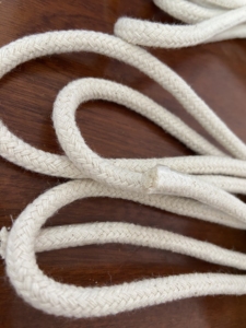 Cordon en coton avec âme synthétique (fil poly), corde tressée à 16 brins - Product Image 3