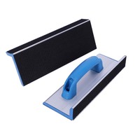 Support de papier de verre pour polissage de cloisons sèches, coin intérieur à 90 °, outil à main utile en alliage d'aluminium avec support personnalisé OEM