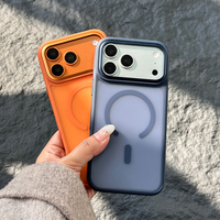 Étui de téléphone magnétique antichoc JOYPORODO B440 effet mat pour iPhone 17 Pro Max – Coque de protection tendance pour affaires