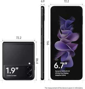 Smartphone Original Z <span class=keywords><strong>Flip</strong></span> 4 <span class=keywords><strong>5G</strong></span> LTE avec écran de 6,7 pouces, batterie de 3000-3499 mAh, charge sans fil et reconnaissance faciale - Product Image 4
