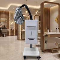 Appareil de soin capillaire à micro-brume entièrement automatique avec affichage numérique LED, équipement de spa capillaire à cascade, non potable, pour usage en salon