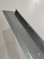 G60 Galvanizado, Canal de drenaje en J de 2 pulgadas de profundidad, venta al por mayor de fábrica y servicio personalizado