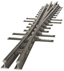 Kunden spezifische High Mangan Railroad Weiche Kreuzung Hochwertige Eisenbahn teile - Product Image 2