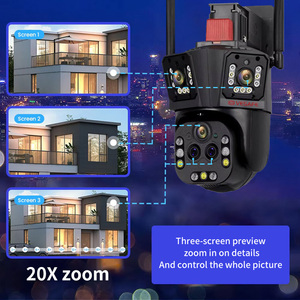Vesafe Đèn pha 20x Zoom quang học máy ảnh năm ống kính không thấm nước 20MP báo động không dây an ninh nhà PTZ <span class=keywords><strong>WIFI</strong></span> CCTV <span class=keywords><strong>Camera</strong></span> - Product Image 2