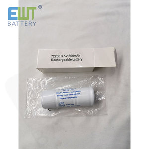 Batterie <span class=keywords><strong>rechargeable</strong></span> NICD 72200 <span class=keywords><strong>3</strong></span>,5 V 1/2C 800 mAh pour équipement médical - Product Image 5