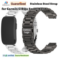 Bracelet en acier inoxydable pour Garmin CIRQA, bracelet intelligent, tracker de santé, bracelet en métal, bracelet de remplacement pour montre intelligente