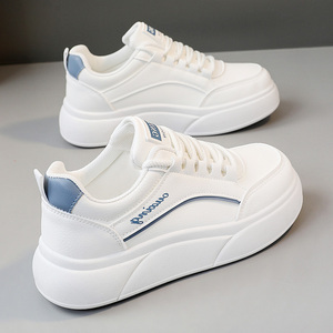 Nouvelles Chaussures Tendance Femme Printemps/Été 2026 à Semelle Épaisse Rehaussante et Respirante à Bout Rond - Product Image 3