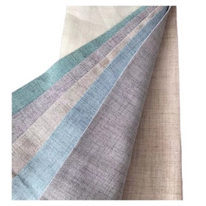 Tissu de rideau FR cationique en lin texturé à large <span class=keywords><strong>largeur</strong></span> - Product Image 1