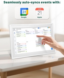 <span class=keywords><strong>15</strong></span> inch tường kế hoạch kỹ thuật số lịch & việc vặt biểu đồ, thông minh Màn hình cảm ứng tương tác hiển thị cho gia đình lịch trình - Product Image 2
