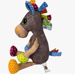 Nuevo Diseño de Caballo Rayado con Crin Colorida, Adorable Muñeco de Caballo, Mascota del Año del Caballo - Product Image 3