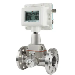 4-20mA RS485 Butane Gas Turbine Flowmeter With Battery/Digital Flow Meter For Natural Gas measurement