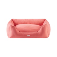Coussin-lit pliable carré de luxe pour animaux de compagnie (chiens et chats) en tissu Oxford imperméable UFBemo
