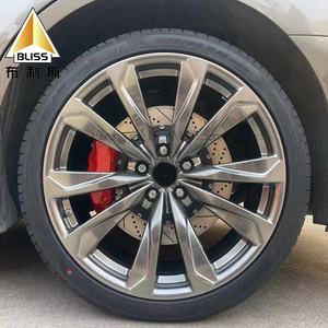 Étrier de frein à disque universel personnalisé automatique de haute qualité 4 ports arrière forgé 19Z adaptateur d'étrier de frein de course modifié - Product Image 6