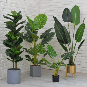 Yu50 décoratif en Stock plantes vertes artificielles 180 cm oiseau de paradis artificiel Simulation <span class=keywords><strong>Strelitzia</strong></span> pour la décoration de la maison - Product Image 5