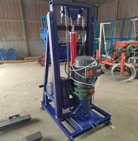 Machine de forage hydraulique géotechnique autopropulsée compacte à large application et fonctionnement automatique pour l'exploration
