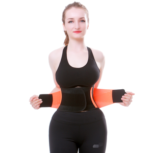 Miễn Phí Mẫu Unisex Tùy Chỉnh Tập Thể Dục Thoáng Khí Eo Tông Đơ Neoprene Thấp Hơn Lại Brace Eo Huấn Luyện Viên Thắt Lưng Eo Hỗ Trợ Vành Đai - Product Image 2