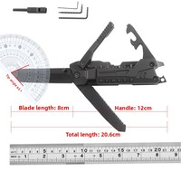 Couteau pliant tactique multifonction portable transfrontalier pour le camping en plein air et la survie SK-82 – Couteau de poche haute dureté