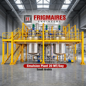 Planta de Fabricación de Emulsiones de Alta Capacidad con Producción Diaria de 20 MT, con Sistemas Industriales de Mezcla y Homogeneización para Uso Comercial - Product Image 3