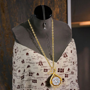 <span class=keywords><strong>Mylove</strong></span> Bijoux Unisexe en Acier Inoxydable, Pendentif Médaillon Tendance avec Chaîne à Maillons, Pierre Zircon, Style Hip Hop, Anniversaire, Plaqué Rhodium - Product Image 3