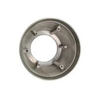 Boîtier de lampe à LED moulé sous pression en aluminium personnalisé OEM boîtier de corps de lampe de jardin pour produits d'éclairage boîtier