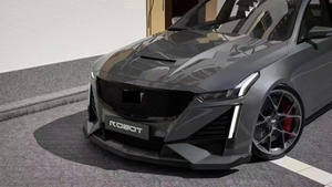 Kit de carrosserie pour Cadillac CT5 CT5 kit de carrosserie de style ROBOT amélioré CT5 pare-chocs avant et arrière capot d'aileron - Product Image 3