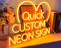 Enseigne au néon personnalisée avec logo d'entreprise, enseigne au néon LED personnalisée, enseigne au néon pour devanture de magasin, cadeau lumineux, décoration murale en acrylique, variateur d'intensité