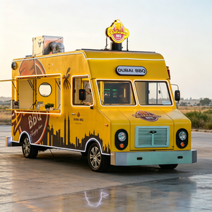 Outdoor Service Food Cart Stylish Food Cart Design Food Cart Mobile Beverage <b>Trailer</b> for Milk Tea Coffee Dessert Sale - Product Image 2