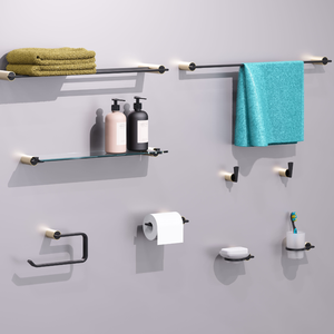 Gancho para Batas de Baño de Alta Calidad, Cromado o Negro, para Montar en la Pared - Product Image 5