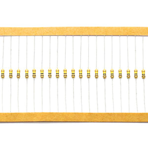 ตัวต้านทาน 100 โอห์ม DIP 0.5 วัตต์ 100R 101 1/2W Axial ฟิล์มคาร์บอน FIXED RESISTOR 5% Tolerance สีรหัส Resistors - Product Image 1