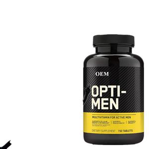 Comprimés multivitamines organiques pour hommes OEM/ODM/OBM pour hommes Vitamines suppléments minéraux pour augmenter le muscle Comprimés multivitamines - Product Image 1
