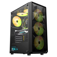 AntarcChill Large Capacity Atx case High Transmission Speed Computer Cabinet Liquid Cooler Gaming case