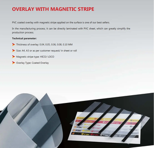 Bán buôn hico prelay/Loco prelay dải từ PVC lớp phủ Trung Quốc nhà máy cho ID thẻ cán khách sạn RFID/<span class=keywords><strong>NFC</strong></span> - Product Image 6