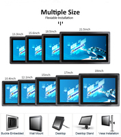 Tableta Android de 15 Pulgadas con Procesador de Cuatro Núcleos, Pantalla Táctil Full HD de 1920*1080, PC con RJ45