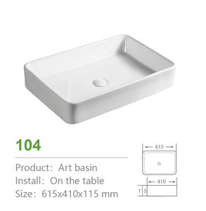 Lavabo da Appoggio Moderno in Ceramica con Texture Ondulata, Foro di Troppopieno, Resistente alle Macchie, Anti-Ingiallimento, Facile da Pulire, per Bagno - Product Image 3