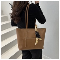 Nouveau Sac à Main Tendance Grande Capacité en PU pour Femme, Sac Fourre-Tout à Bandoulière Unique pour l'Été, Sac Principal pour Dames