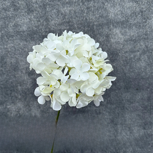 Wholesale Cheap Single Head White Pink Hydrangea <strong>Artificial</strong> <strong>Flower</strong>, <strong>Artificial</strong> Hydrangea Silk <strong>Flower</strong> Hydrangea for Vase Home - Product Image 3