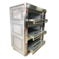 Four à sole industriel pour la cuisson, capacité 4 plateaux, four à toast haute vitesse, four à sole pour boulangerie