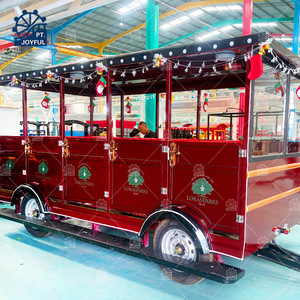 รถไฟฟ้าไร้รางสำหรับใช้งานกลางแจ้ง รุ่นคริสต์มาส ทนทาน เหมาะสำหรับการใช้งานเชิงพาณิชย์ - Product Image 2