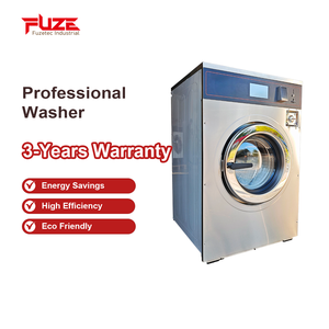 Lave-linge haute capacité, chargement frontal, économie d'énergie et séchage, acier inoxydable 304 durable, moteur à fréquence variable haute qualité - Product Image 2